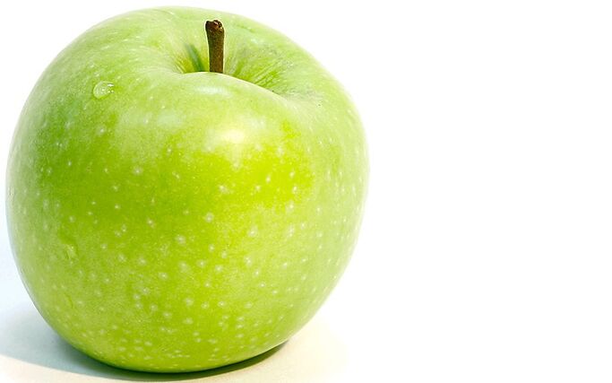 Į grikių dietą leidžiamų maisto produktų sąrašą įtraukti obuoliai