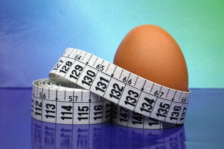 Kiaušiniai svorio netekimui 1 nuotrauka